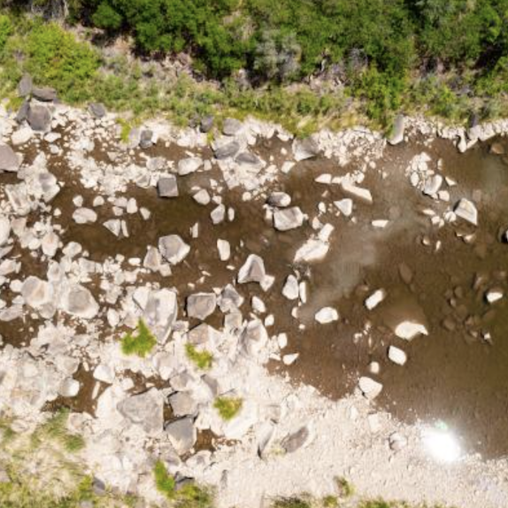 river view from above